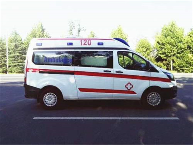 合阳救护车出租服务案例6