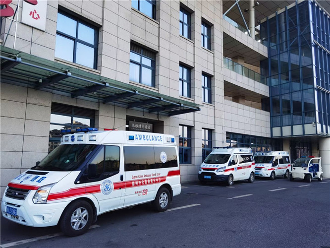 合阳救护车出租服务案例4