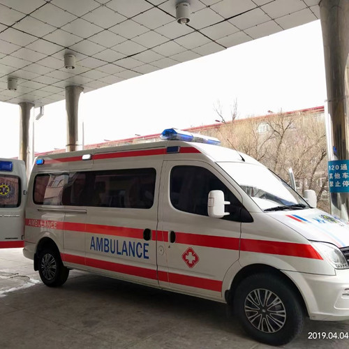 合阳救护车出租服务案例2